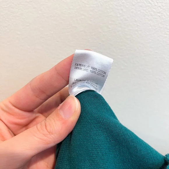 Sea New York Teal Green Colorful Designer Paperbag Denim Straight Leg Pants 2 - Picture 10 of 12